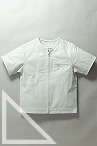 パンチングレザーTシャツ ホワイト